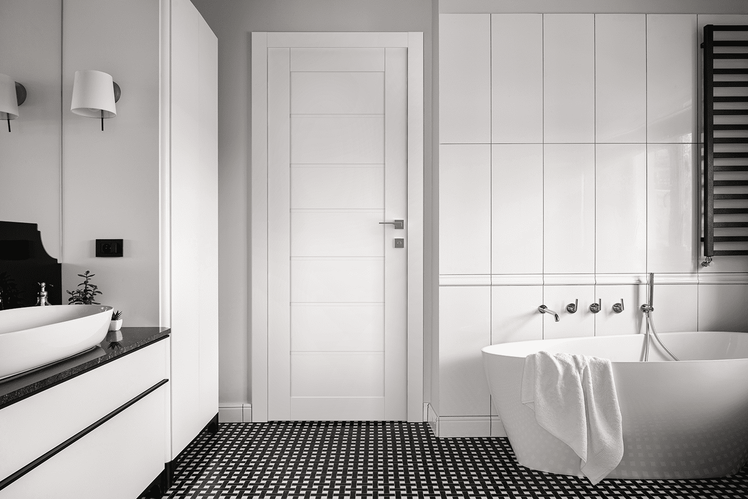 ALDA SNOW WHITE SWING BELLDINNI MODERN INTERIOR DOOR | $329